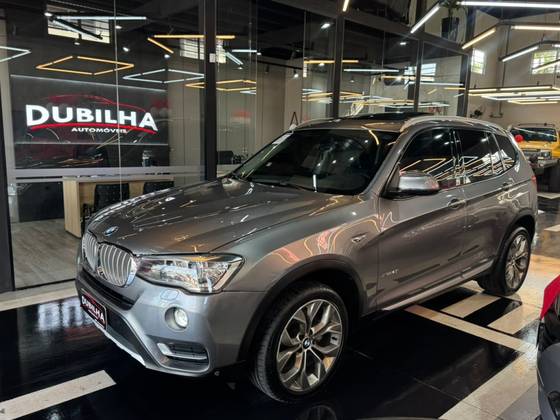 BMW X3 2.0 20I X LINE 4X4 16V GASOLINA 4P AUTOMÁTICO BMW X3 2.0 20I X LINE 4X4 16V GASOLINA 4P AUTOMÁTICO